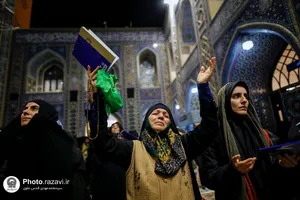 مراسم احیا شب بیست و سوم ماه مبارک رمضان در حرم مطهر رضوی - 3