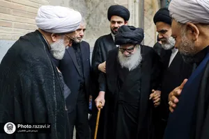 عزاداری دهه اول محرم با حضور تولیت آستان قدس رضوی-1
