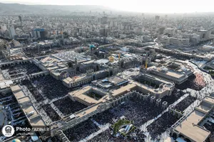 قرائت دعای عرفه در حرم مطهر رضوی-1