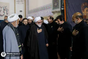 آیین خطبه خوانی شب شهادت امام رضا علیه السلام در حرم مطهر رضوی - 3