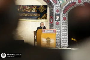 مراسم شب شهادت امام محمد باقر علیه&zwnj;السلام در حرم مطهر رضوی