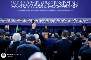 عزاداری روز اربعین حسینی در حرم مطهر رضوی