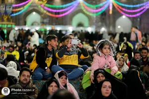 مراسم تحویل سال 1402 در حرم مطهر رضوی - 1