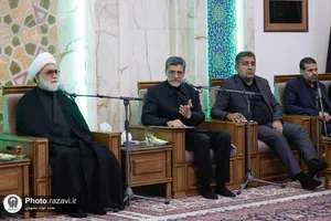 دیدار اعضای کمیسیون اصل ۹۰ مجلس شورای اسلامی با تولیت آستان قدس رضوی
