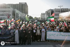 راهپیمایی روز عفاف و حجاب در مشهد
