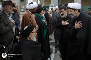 تشییع پیکر آیت الله شیخ حبیب الله احمدی