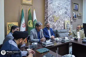 بازدید مدیران مدارس امام رضا علیه&zwnj;السلام از رواق خدمت حرم مطهر رضوی