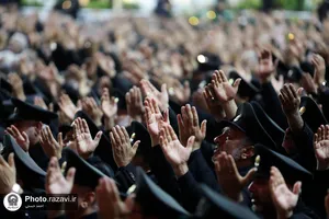 مراسم شام غریبان امام حسین(علیه&zwnj;السلام) در حرم مطهر رضوی