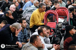 چهارپایه خوانی سالروز شهادت امیرالمؤمنین در حرم مطهر رضوی