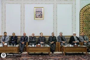 دیدار اعضای شورای قضایی استان با تولیت آستان قدس رضوی
