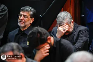 مجلس روضه فاطمیه در حرم مطهر رضوی-2