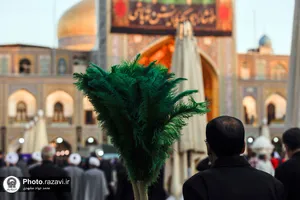 آیین تعویض پرچم گنبد و پوش ضریح مطهر حضرت رضا علیه&zwnj;السلام به مناسبت حلول ماه ربیع&zwnj;الاول