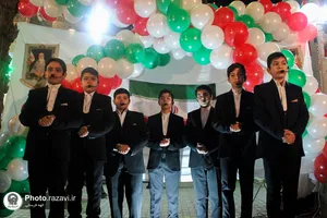 جشن شب 22 بهمن در مهدالرضا(ع)