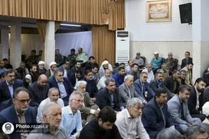 گرامیداشت شهدای خدمت در بیت آیت الله علم&zwnj;الهدی