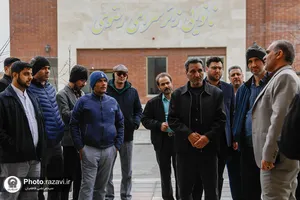 بازدید کارکنان آستان قدس از موسسات موقوفه خدمات زائر رضوی