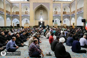 مراسم عزاداری روز شهادت امام جواد علیه السلام ویژه خادمین بارگاه رضوی