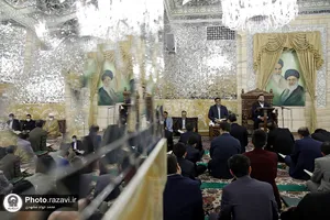 دیدار قاریان، حافظان و فعالان قرآنی با تولیت آستان قدس رضوی