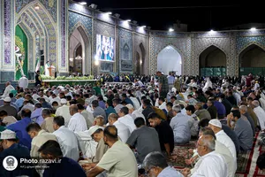 جشن ویژه زائران عرب&zwnj;زبان در حرم مطهر رضوی