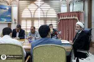 نشست خبری اجلاسیه بین&zwnj;المللی واقفان و ناذران رضوی