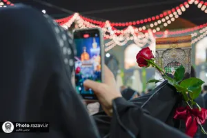حال و هوای حرم مطهر رضوی در شب میلاد امام رضا علیه&zwnj;السلام -2