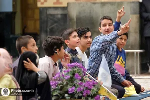 نشست قرآنی ویژه کودکان ناشنوا در حرم مطهر رضوی