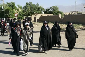 قافله عشق و انتظار از البرز راهی طوس شد/ گزارش تصویری