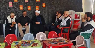 بازدید مدیر مرکز خادم‌یاری بنیاد کرامت از موکب امام رضا (ع) در مرز شلمچه/ گزارش ویدئویی