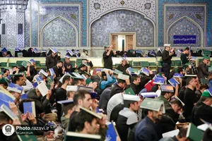 مراسم احیا شب بیست و سوم ماه مبارک رمضان در حرم مطهر رضوی-1