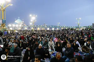 مراسم تحویل سال 1403 در حرم مطهر رضوی - 1