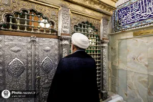 تشرف تولیت آستان قدس رضوی به مسجد کوفه و سهله