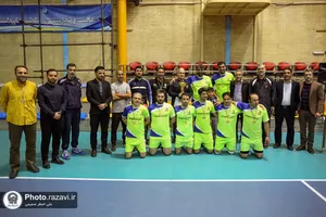 فینال مسابقات والیبال و فوتسال کارکنان آستان قدس رضوی