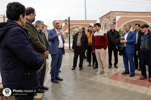 بازدید کارکنان آستان قدس رضوی از خدمات مؤسسه موقوفه زائر