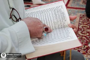 اجتماع دلدادگان اربعین در حرم مطهر رضوی