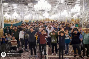 تشرف دانش&zwnj;آموزان مدارس استثنایی کشور به حرم مطهر رضوی-2