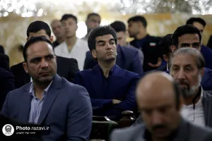 دیدار جمعی از ورزشکاران با تولیت آستان قدس رضوی