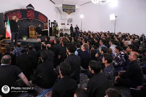 مراسم شب قدر ویژه ناشنوایان در حرم مطهر رضوی