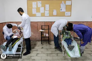 اردوی جهادی نذر شفا در منطقه گلشهر مشهد