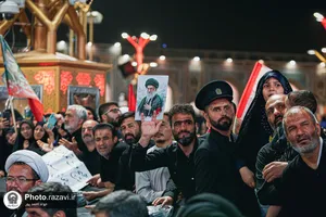 سومین شب مراسم بزرگداشت رهبر شهید انقلاب اسلامی از سوی رهبر معظم انقلاب