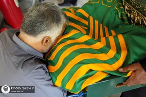 حضور خدام حرم مطهر رضوی در آسایشگاه جانبازان امام خمینی (ره)