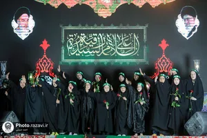 مراسم عزاداری شب شهادت حضرت رقیه در مشهد-1