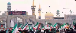 راهپیمایی روز قدس در مشهد ، پرشورتر از همیشه