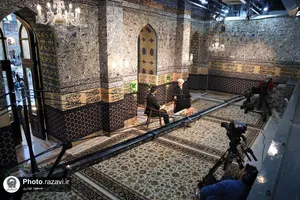 پشت صحنه تلاش خادمان رسانه ای همزمان با دهه کرامت (۱)