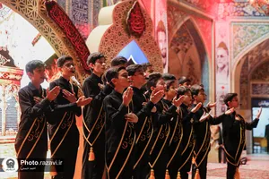 محفل شعر هنرمندان سوره در صحن قدس حرم مطهر رضوی