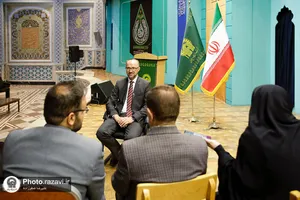 بازدید رئیس کتابخانه غازی خسروبیک از موسسات فرهنگی آستان قدس رضوی