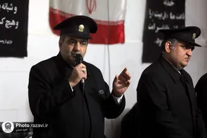 حضور خدام حرم مطهر رضوی در کمپ ماده 16 آقایان