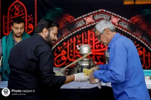 موکب آستان حسین بن موسی الکاظم در دهه آخر صفر
