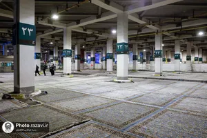 تجهیز پارکینگ&zwnj;های حرم مطهر جهت اسکان زائرین دهه آخر صفر