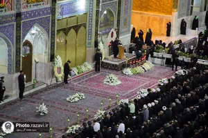 مراسم شام غریبان امام رضا علیه&zwnj;السلام در حرم مطهر رضوی -2