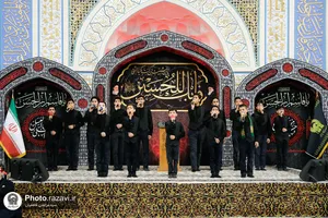 اجتماع دانش آموزی &laquo;احلی من العسل&raquo; در حرم مطهر رضوی