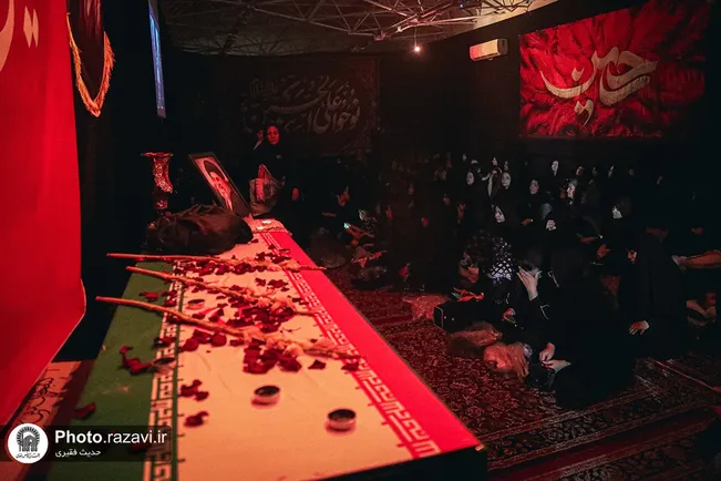برگزاری مراسم شام غریبان امام حسین (ع) در دانشگاه امام رضا (ع)
